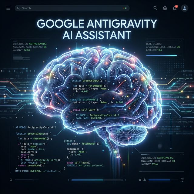 Google Antigravity AI Analyzing Code